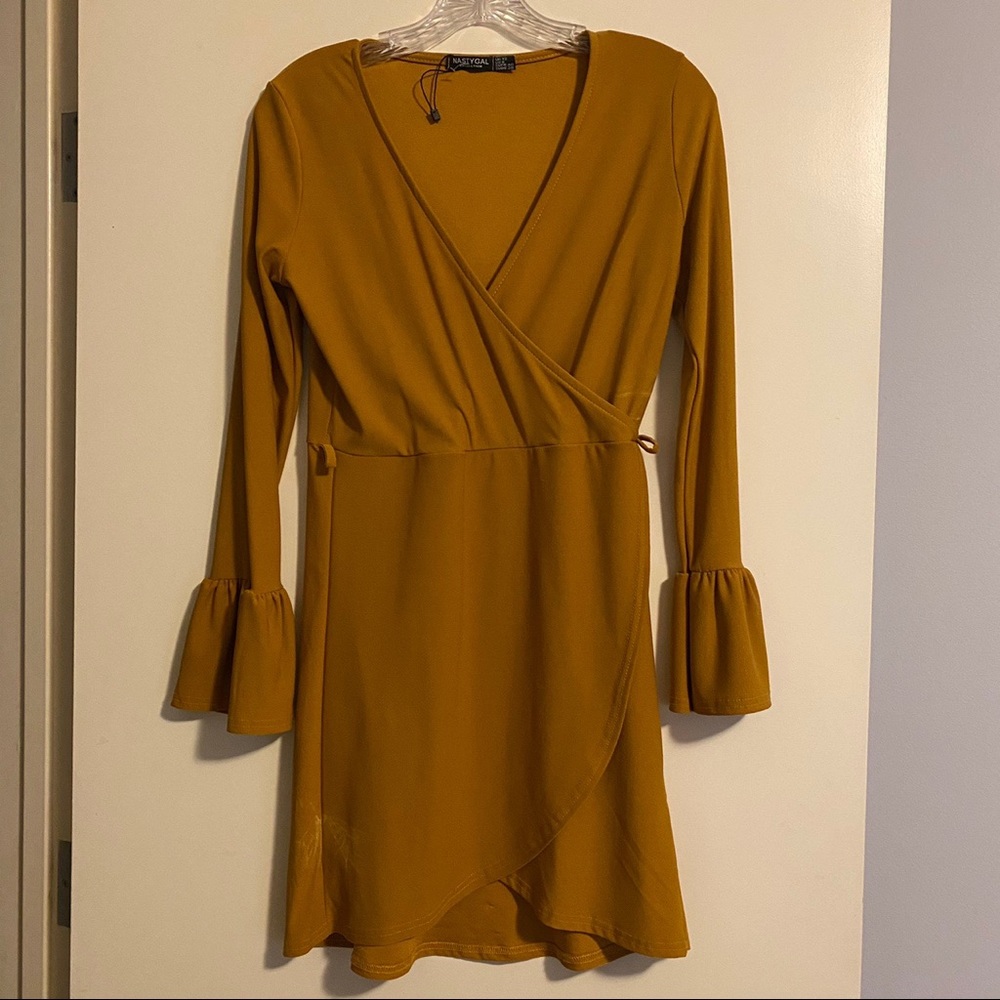 Nasty Gal wrap dress